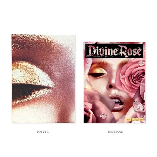 Divine Rose Poster & Notebook - Image 2