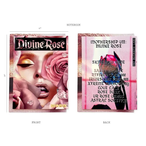 Divine Rose Poster & Notebook - Image 3