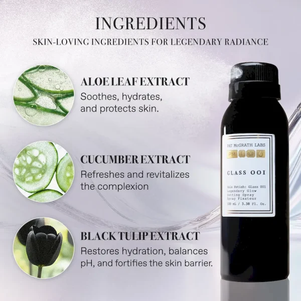 Skin Fetish: Glass 001 Legendary Glow Setting Spray - Image 6