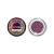 Midnight Temptress (Deep Violet Metallic Shimmer with Gold Sparkling Pearls)